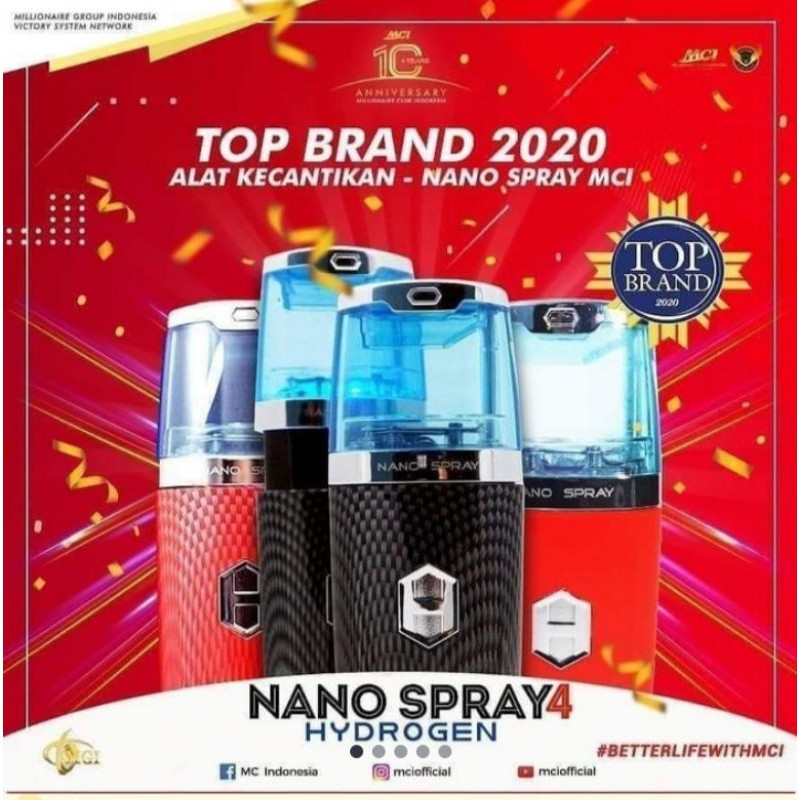 Nano Spray V4 Hydrogen MCI Original 100%