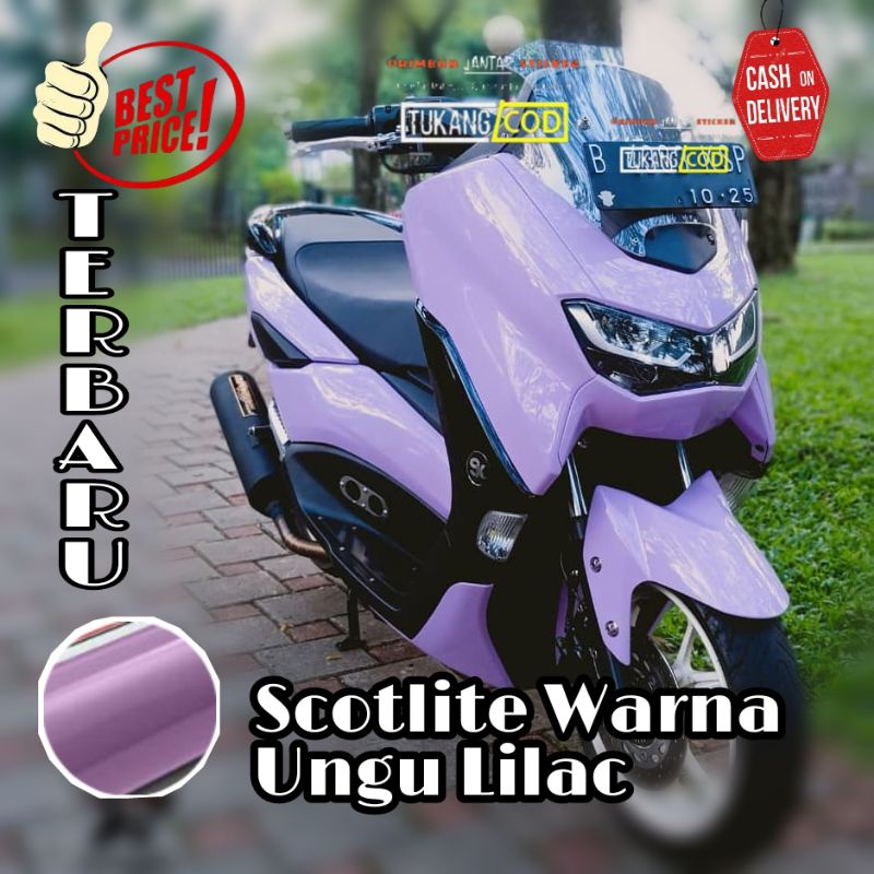 Jual Sticker Scotlite Ungu Lilac Oracal 651 Scotlite Motor Nmax Stiker