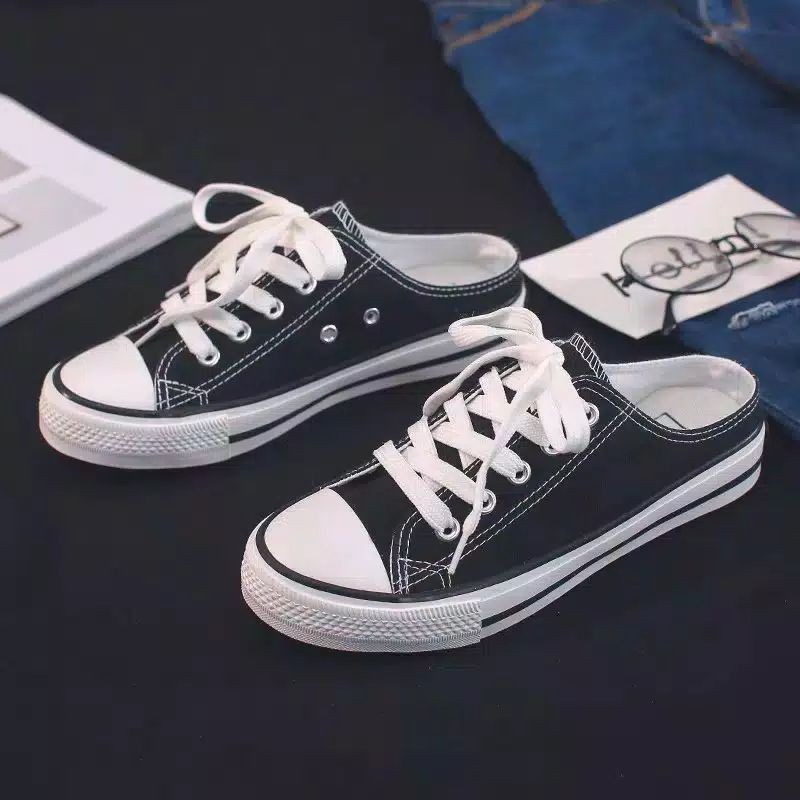 Sepatu Converse Tanpa Tutup Belakang | Sepatu Fashion Cewek Cowok