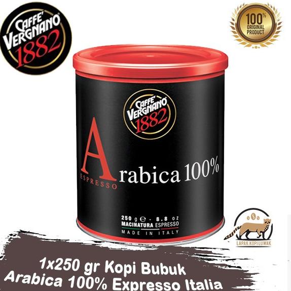 

Caffe Vergnano Arabica Coffee Espresso Grind Fine 250 Gr