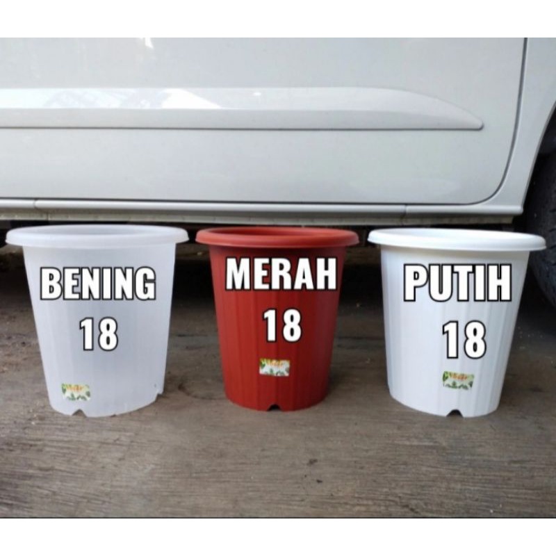 pot yogap 18 warna, pot tinggi yogap 18