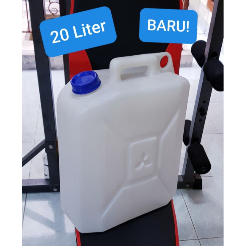 Jerigen 20 Liter TIGA BERLIAN BARU  via GOSEND/GRAB Express Sameday