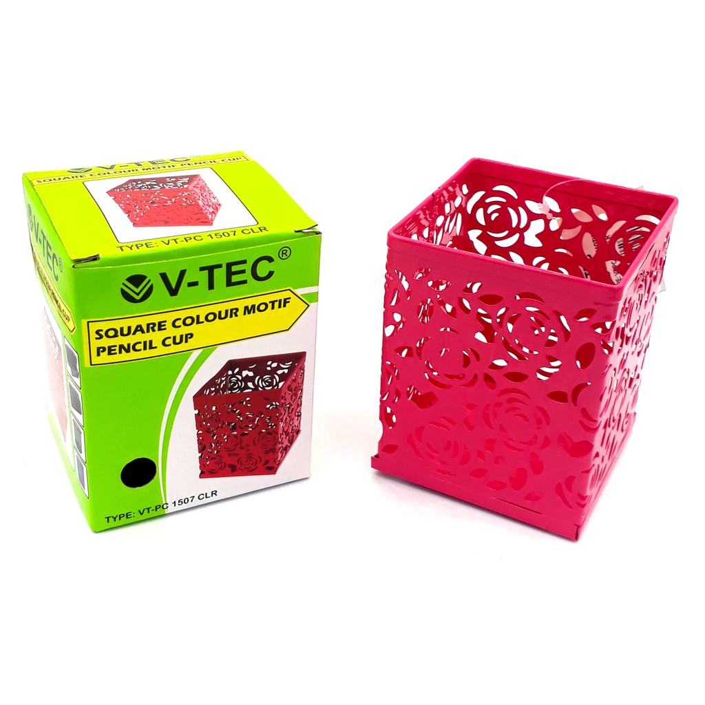 

V-TEC PENCIL CUP KOTAK MOTIF TYPE VT - PC 1507 COLOUR