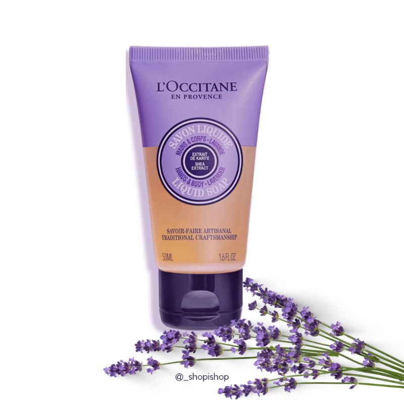 L'Occitane Lavender Liquid Soap 50ml