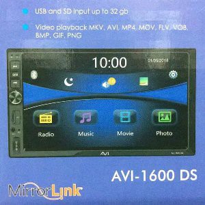 Dijual DoubleDin mirror link AVI 1600 DS Mobil Murah