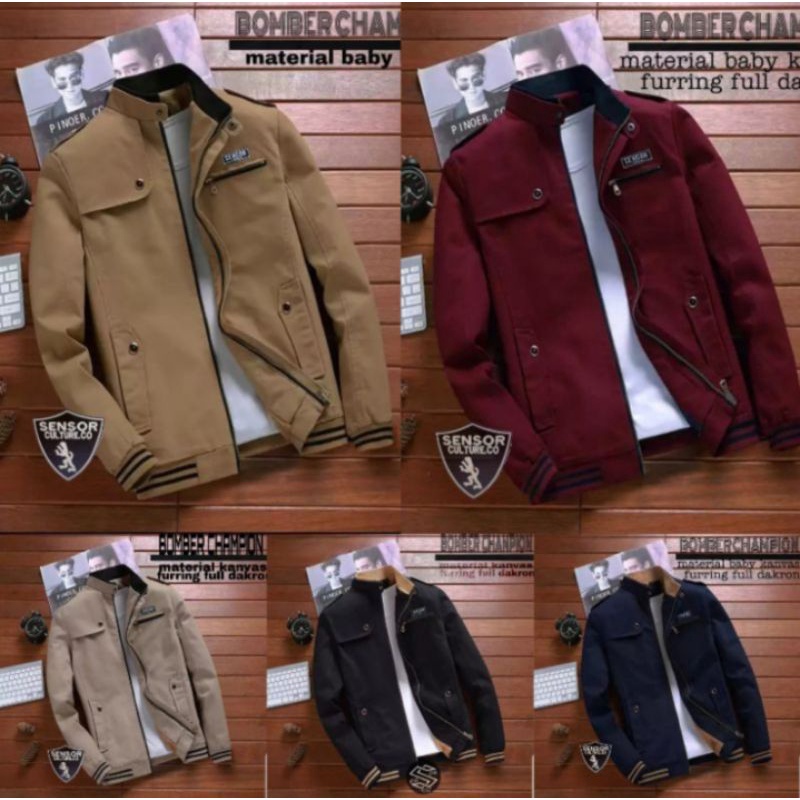 Jaket pria IKC 002 distro cbr six Bandung hoodie dua sisi bolak balik keren grosir pakaian pria H0D7-1