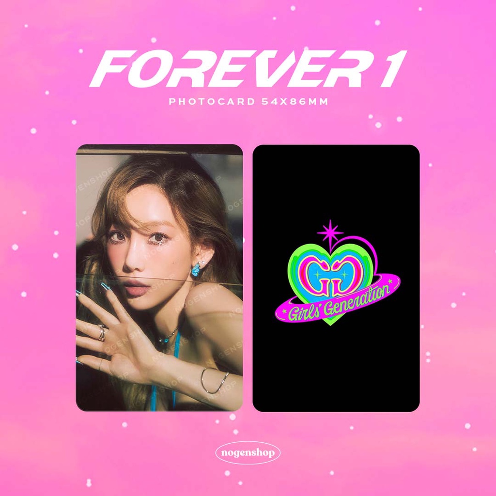 PHOTOCARD PC SNSD GIRLS' GENERATION FOREVER 1