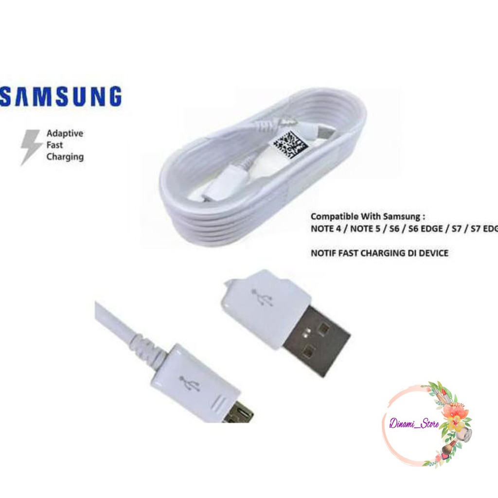 Kabel cable data Samsung NOTE4 5 S7edge J2prime J7pro grandprime orginal Fast Micro 1.5meter DST2081