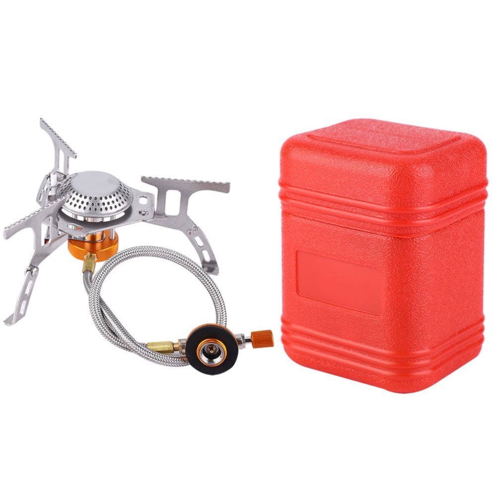 Kompor Gas Lipat UL Ultralight Stove Adaptor Camping Pendaki Gunung Alat Masak Outdoor Canister