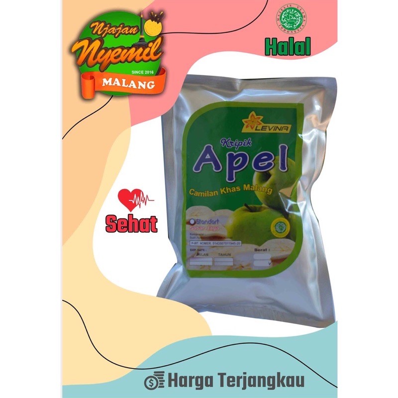 

KERIPIK BUAH APEL KEMASAN 100 GRAM