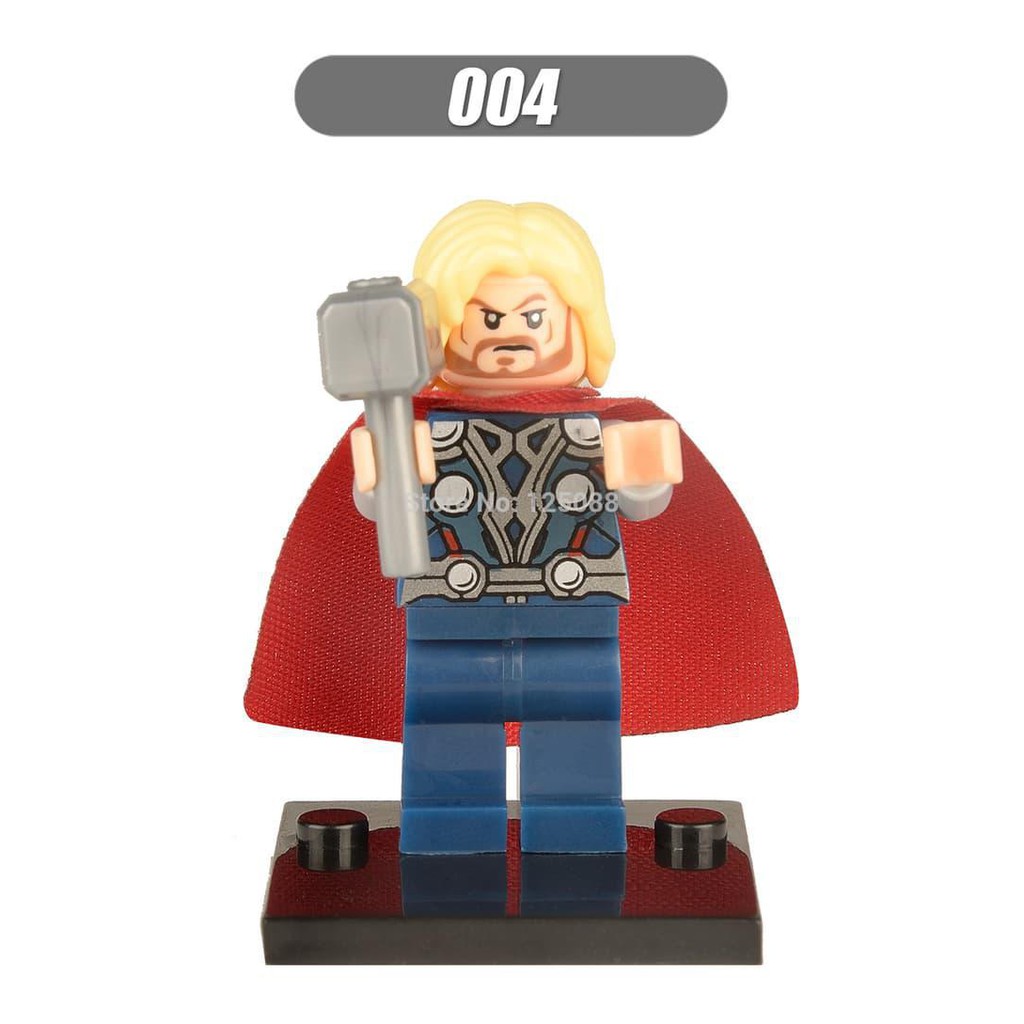 Thor 004 Marvel Avengers Super Heroes Minifigure Lego KW
