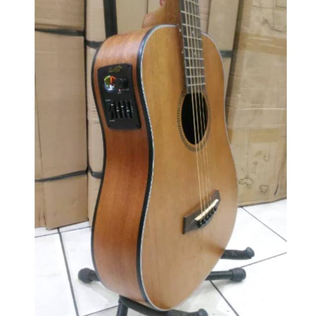 Gitar akustik elektrik digital original cowboy Gw120ns