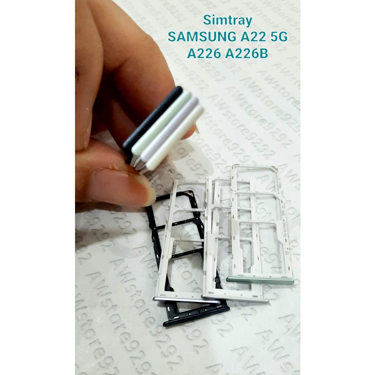 Slot Tempat Dudukan Kartu Simcard Sim card Lock Simtray Sim Tray SAMSUNG A22 5G A226 A226B