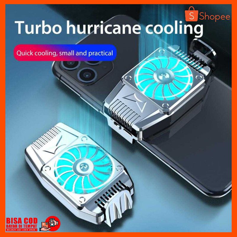 Cooling Fan Hp smartphone Android Kipas Angin Pendingin hp Gaming Cooling pad