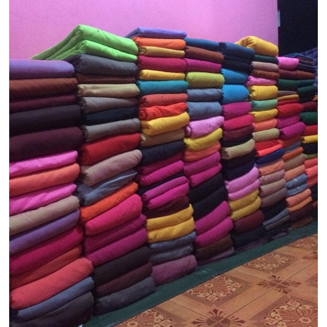 Tenun lurik dan polos