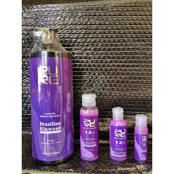 Pelurus Rambut Aroma Lavender  PURC Lavender Brazilian 12% Size 30ml-200ml