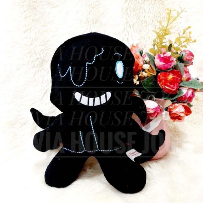 Boneka Nightmare Sans Boneka Sans Undertale Gurita Hitam Boneka Gurita Hitam Sans Undertale
