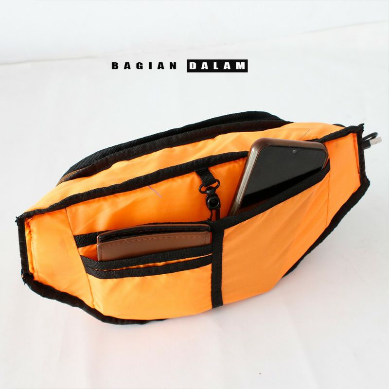 Tas Waistbag Selempang Pinggang elbrus waterfroop free USB