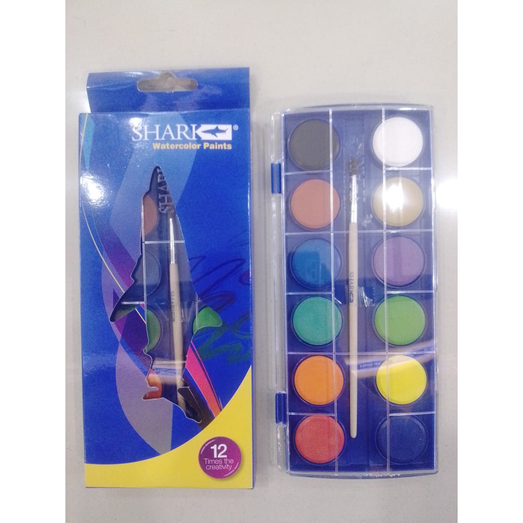 

Shark water color set 28mm 12 color