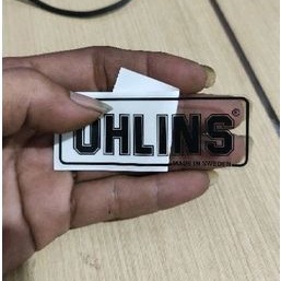 stiker ohlins tranparan stiker shock motor