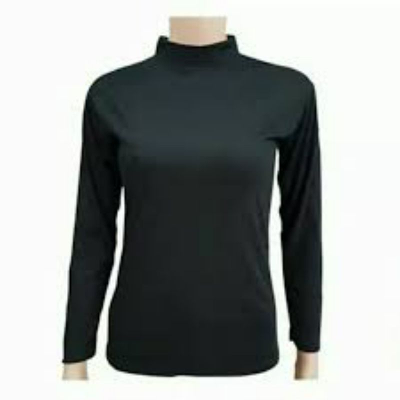 manset baju hitam polos/manset baju kaos
