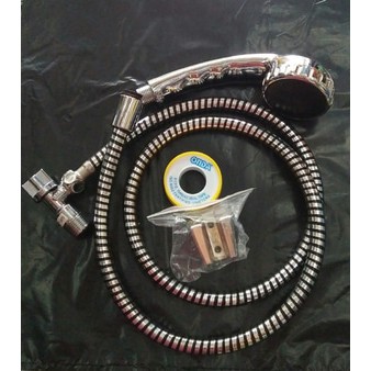 shower ONDA + kran shower ONDA + selang flexible ONDA + sealtape ONDA