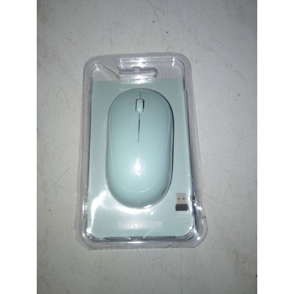 SKU-1249 MOUSE WIRELESS TWOLF Q18 TERMASUK BATERAI T-WOLF