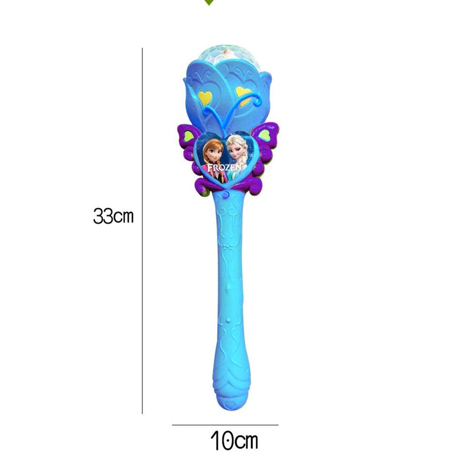 Mainan lampu stick tongkat disko ajaib frozen disco led let it go princess ada lampu bersinar kelap kelip dan musik luminescent frozen
