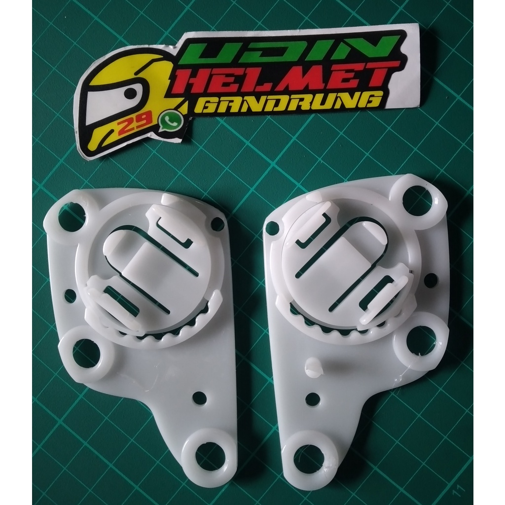 Rachet Helm Kyt VR1/Dudukan Kaca Helm Kyt VR1 Original/Top Vent Samping Kyt VR1 & Kyt V2R/Mur Knurli