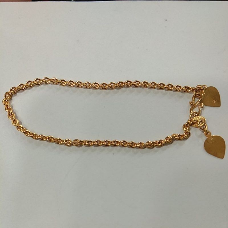 gelang nori 3 gram emas muda