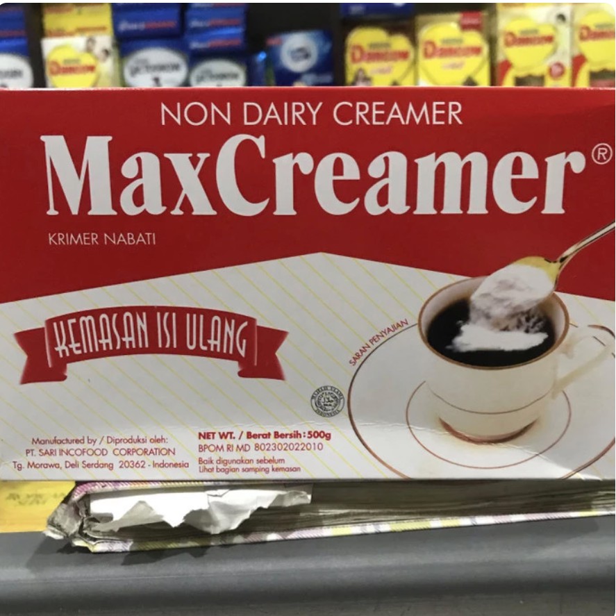 

MaxCreamer Kemasan Isi Ulang 500g