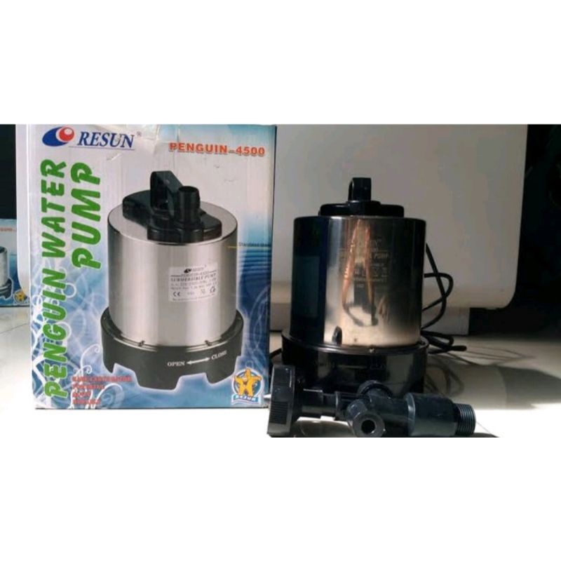 RESUN PENGUIN 4500 Submersible Water Pump Pompa Kolam Pompa Celup Stainles