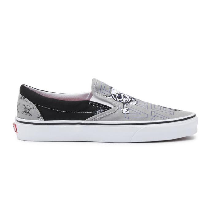 Vans Classic Slip-On New Varsity "Drizzle/Black" Original Iramastore22