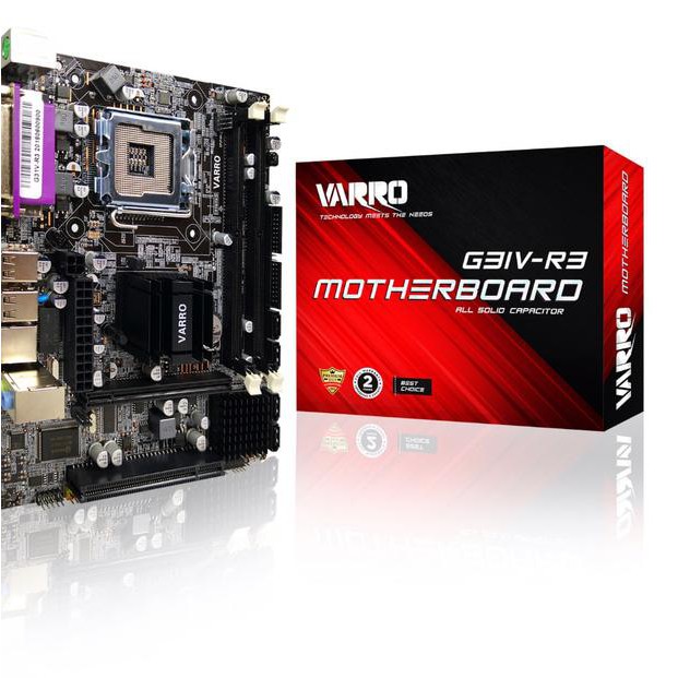 ‹ Pasti Ready >>>> MOTHERBOARD G31 VARRO INTEL LGA775 DDR2