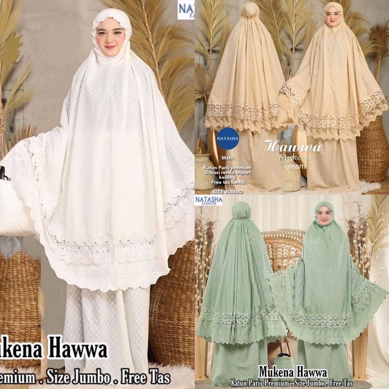 Mukena Hawa Dewasa Natasha