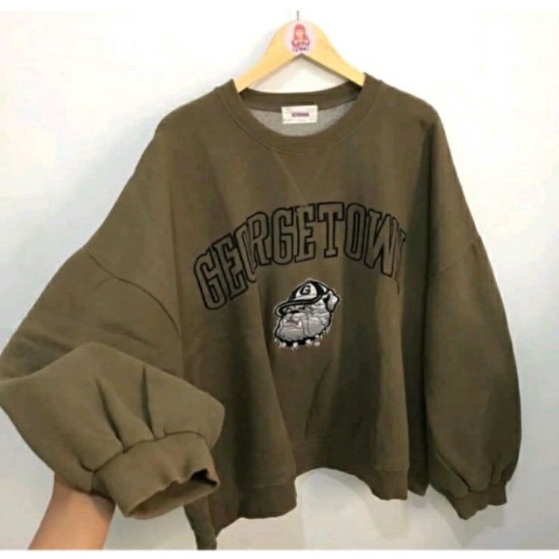 GEORGETOWN SWEATER OBLONG CREWNECK WANITA