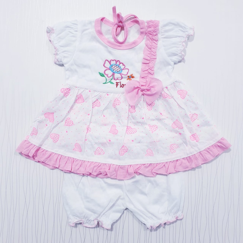 Dress Baby / Baju Bayi 0-12 Bulan / Setelan Baby / Baby Alicia