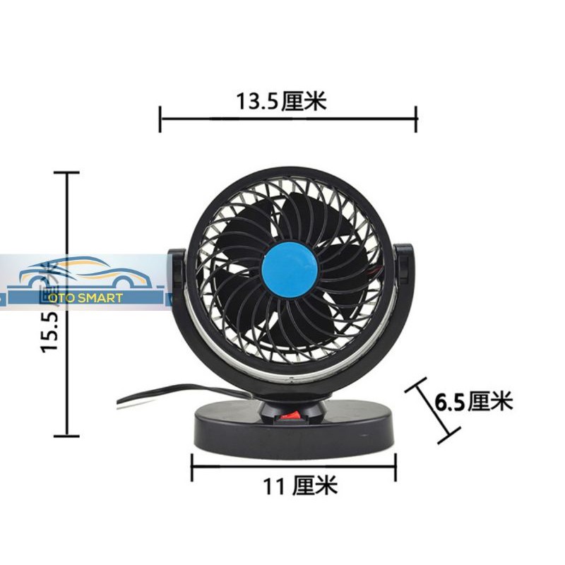 Kipas Angin Mobil 12V &amp; 24V &amp;USB 5V Double Fan Dan Single Fan Aksesoris Mobil Interior