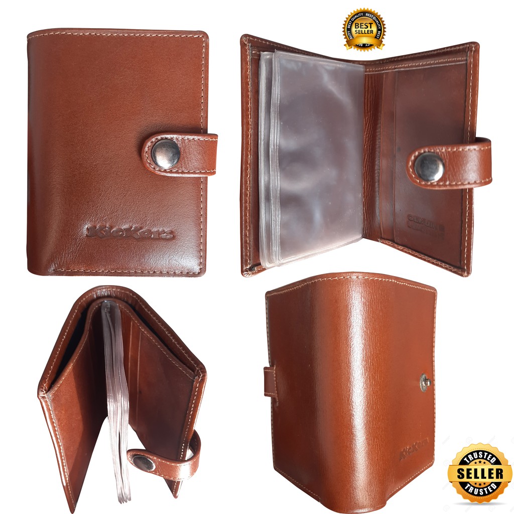 DOMPET KARTU DAN UANG KULIT ASLI WANITA / PRIA