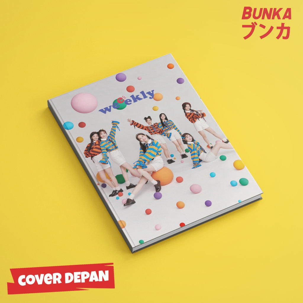 

Notebook KPOP Weekly We Can Full Member Hardcover A5 Buku Tulis Catatan Notes Agenda Planner Jurnal