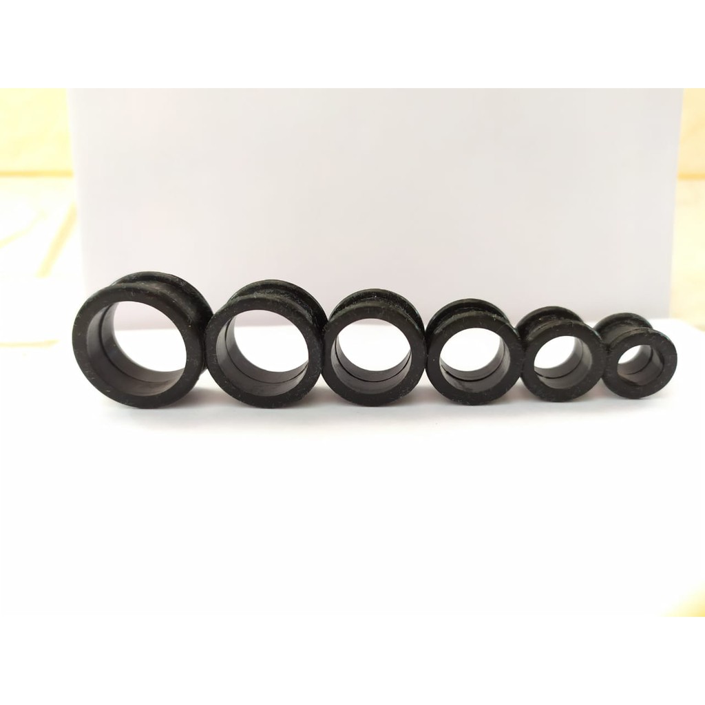 Anting Piercing karet plug