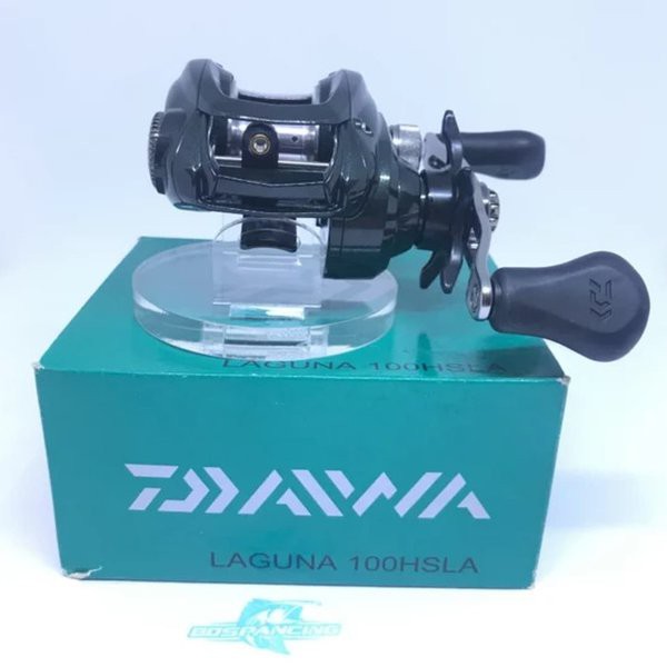 Rel Rell Katrol Pancing Alat Pancing Katrol Gulungan Pancing Rel Reel Casting Daiwa Laguna 100 HSLA