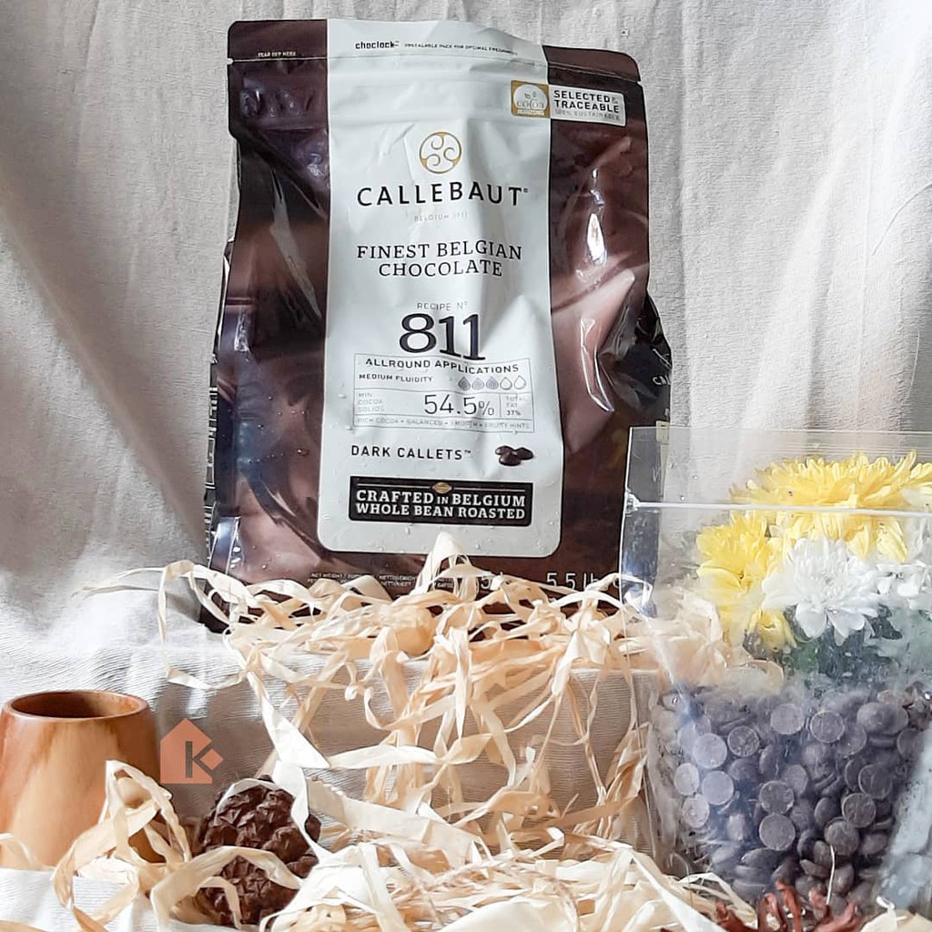 

Callebaut 811 Dark Chocolate 54.5% 250 gr