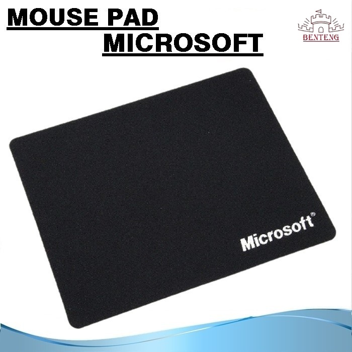 BMA007 - Mouse Pad Ukuran 21x25 CM Lebar Elastis Mouse Pad MICROSOFT