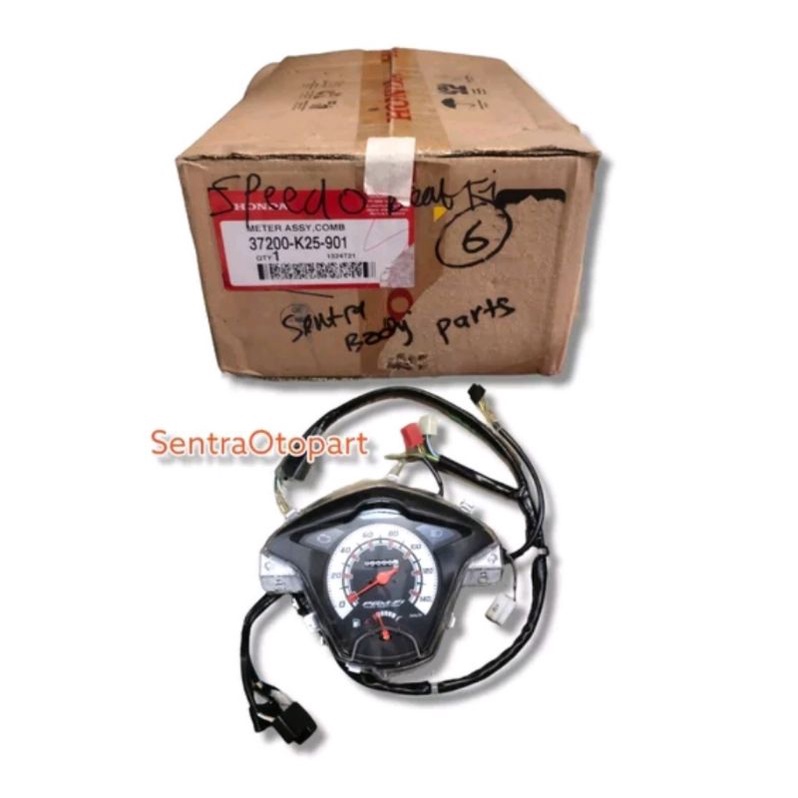 Speedo speedometer beat fi injeksi stater kasar original hgp 37200k25901