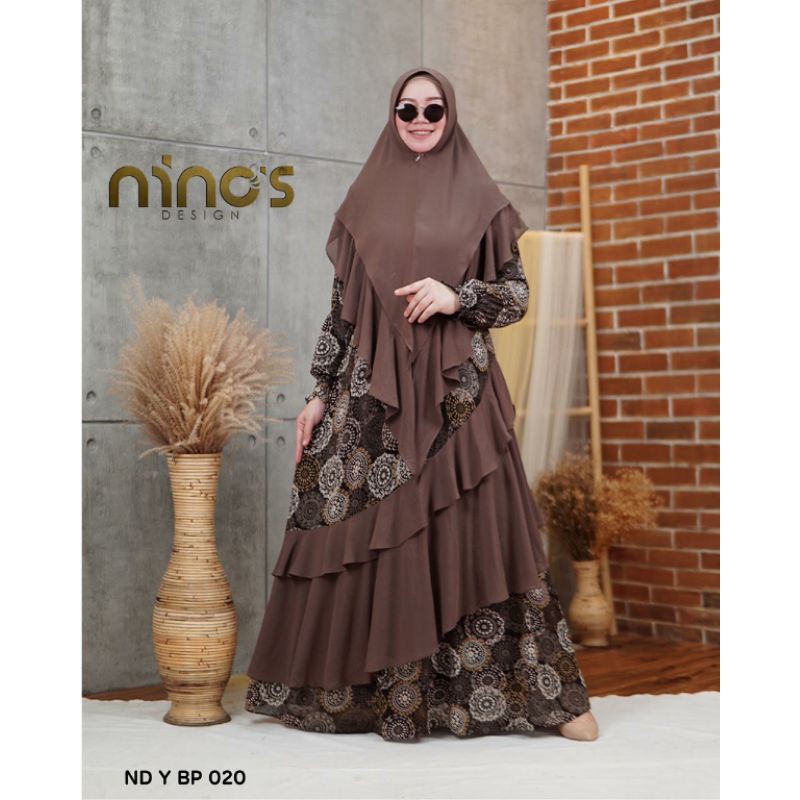 Gamis set syari by ninos