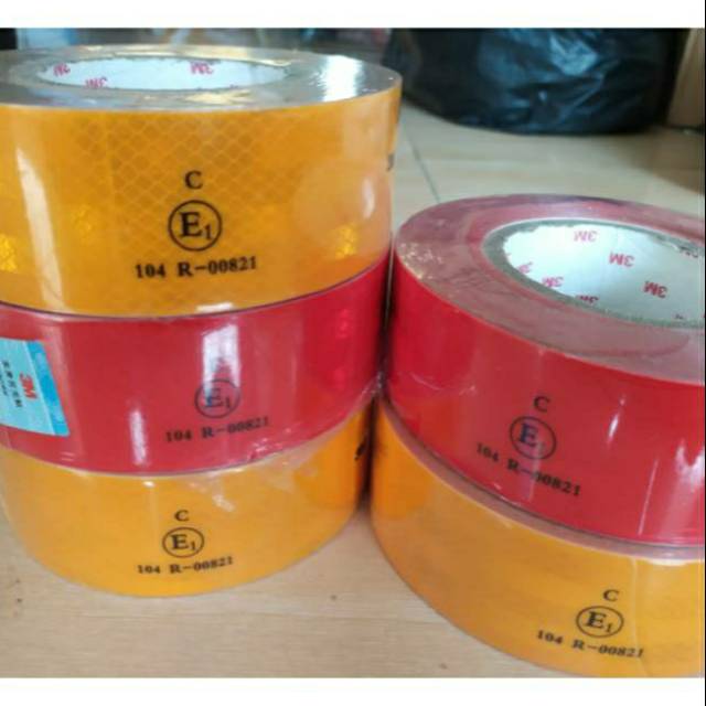 Sticker Reflector Pemantul Cahaya KIR DISHUB 3M Diamond Grade Tape 45mtr