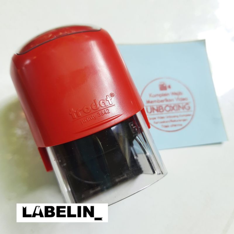 CUSTOM Stempel TRODAT 1 warna. Stempel / cap nama toko . stempel dokter . stempel/cap logo . stempel