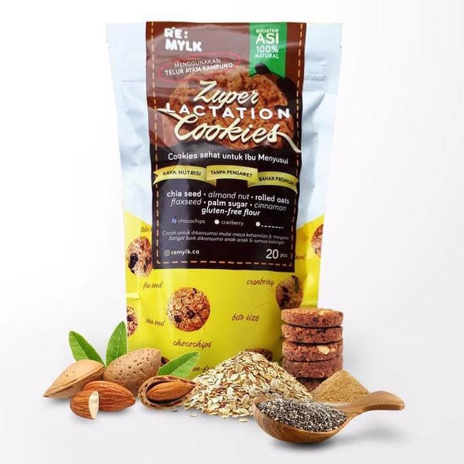 

*Terlaris* Remylk Kue Booster Asi / Lactation Cookies - Enak, Natural Dan Premium Ingredients