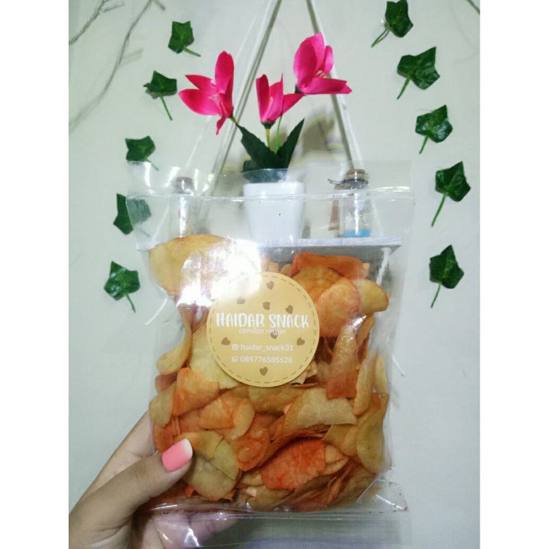 

Kripik Balado Pedas Gurih Nikmat COD Murah meriah isi 250gr